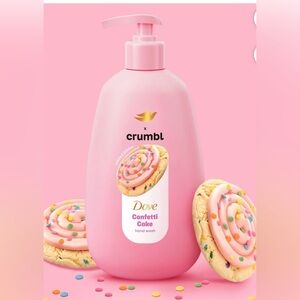 Limited Edition Dove + Crumbl Confetti Cake Hand Wash New